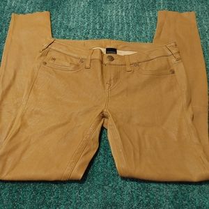 Leather True Religion Pants